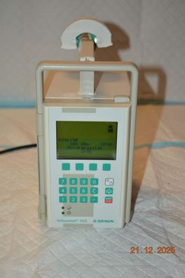 B. BRAUN Infusomat fms und Tropfenzähler mit 3050 Betiebsstunden (DK)