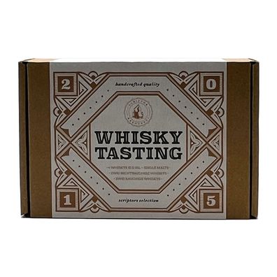 Scriptor Whisky Tasting Set, 46% Vol. 4x 0,05 l