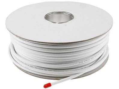Antennenkabel "Profi-Quality A", 100m120dB, 4fach geschirmt, Meter-Markierung