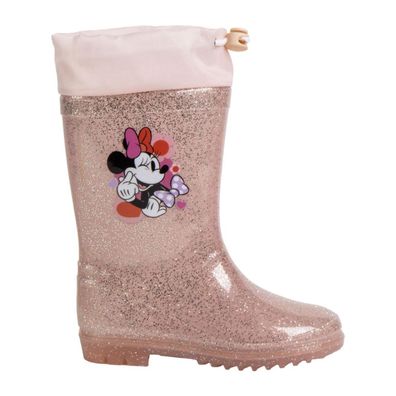 Disney Minnie Mouse Kinder-Regenstiefel – Wasserdichte PVC Gummistiefel für Mädchen