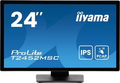 IIYAMA 60.5cm (23,8") T2452MSC-B1AG 16:9 Touch HDMI+DP+USB