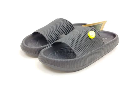 Clou Shoes Herren Badepantoletten schwarz