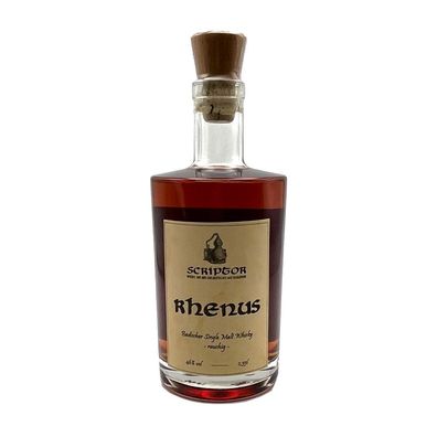 Scriptor Rhenus Single Malt Whisky, 46% Vol. 0,35 l