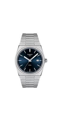 Tissot PRX 40mm Herrenuhr silber blau T137.410.11.041.00