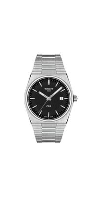 Tissot PRX 40mm Herrenuhr silber schwarz T137.410.11.051.00