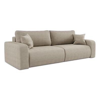 Best For Home 3-Sitzer Sofa mit Schlaffunktion Platzsparend & Komfortabel für Zuhause