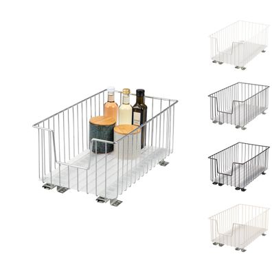 bremermann Schrank-Korbauszug 30 cm Breite, Boden-Teleskopschublade mit Einlegeboden,