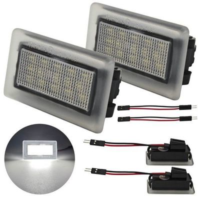 2 Tesla Modell S, 3, X, Nummernschildleuchten LED 400lm Off-Road