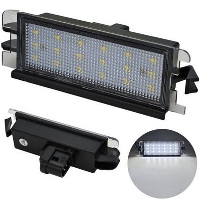 LED-Kennzeichenleuchte kompatibel mit Renault, Dacia 1pc Off-Road