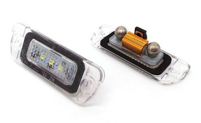 2 Stuck für Mercedes LED-Kennzeichenleuchten, MG, R, GL Off-Road