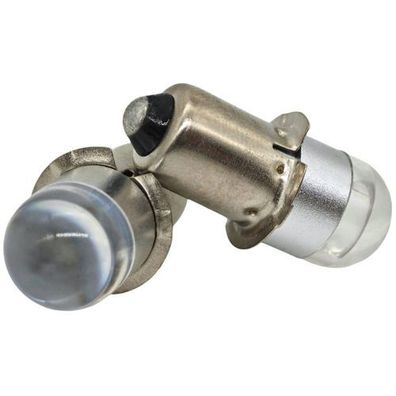 4 Stuck P13.5s LED-Birne PX13.5, P13, HS3 6-30V fur Taschenlampen Off-Road