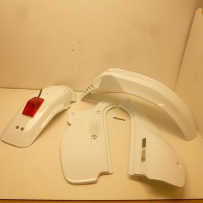 Verkleidungssatz Plastiksatz plastic kit passt an Honda Xr 600 R 88-02 wei?