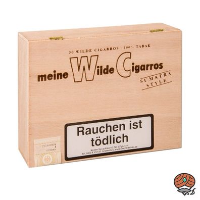 meine Wilde Cigarros Sumatra Corona, 50 Zigarren