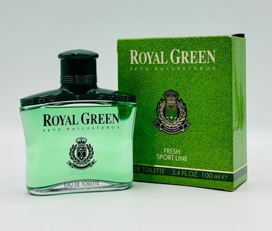 Royal Green by Seve Ballesteros 100 Ml Splash Eau de Toilette