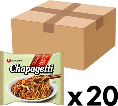 20er-Pack Nongshim Instantnudeln Chapagetti 140g