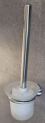 Campagne Satin Frosty WC-Bürste (10.14863) Metall verchromt/ Glas satiniert