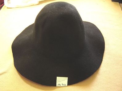 Hutstumpen Haar großer fester Capeline schwarz 130 gr Durchmesser 37cm Stu 903