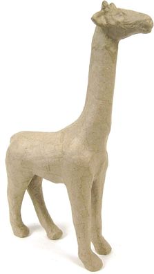Décopatch SA102O Träger S aus Pappmaché, Giraffe, 19 x 7 x 28 cm, zum Verzieren, Kart