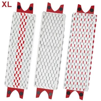 4x Replacement mop covers suitable for Vileda Ultramat 2in1 mop