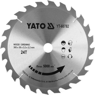 Tarcza widiowa 305x30mm 24Z