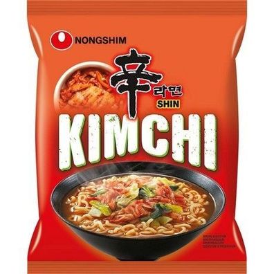 Nongshim Instantnudeln Shin Ramyun Kimchi 120g