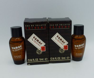 2 x Tabac Original von Mäurer+Wirtz - Eau de Toilette Extreme 5 ml