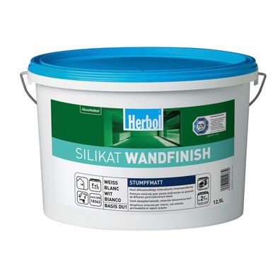 Herbol Silikat WandFinish 5 Liter weiß