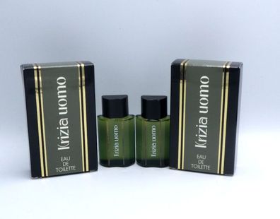 2 X Krizia Uomo - Eau de Toilette 2 x 5 ml (10 ml) (Miniatur)