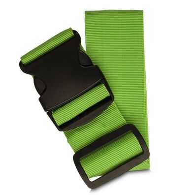 hellgrüner einfarbiger Koffergurt Gepäckriemen verstellbar 190cm