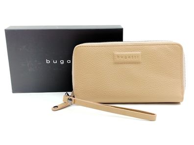 bugatti Damengeldbörse "Elsa" Doppel-Reißverschluss-Damenlangbörse / Long ladies wall