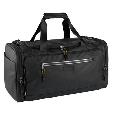 camel active Reisetasche Sporttasche Saunatasche, ohne Rollen, schwarz black explore