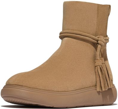 FitFlop Damen Stiefel IQ-Comff Tassel Suede Short Boots E3B