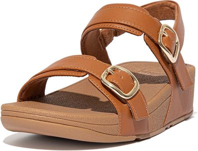 FitFlop Damen Sandalen Lulu Adjustable Sandal-Leather ES6