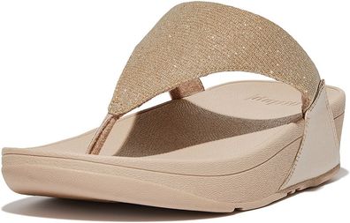 FitFlop Damen Flip Flops Lulu Shimmerlux Toe-Post Sandals FZ7