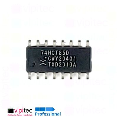 74HCT85 4-Bit Komparator | SMD SO-16 5V TTL 125°C