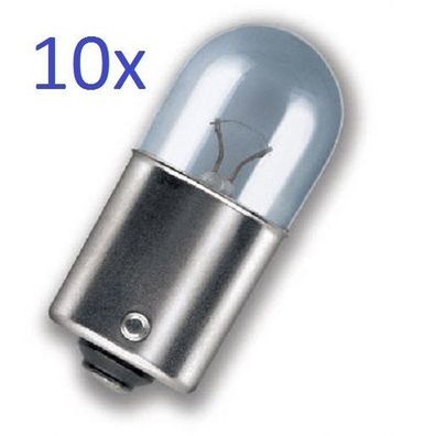 10 Stk Trifa 12V 10W Glühbirne BA15S Birne Glühlampe Autolampe Schlusslicht