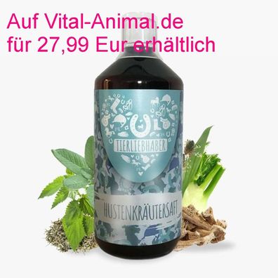 Tierliebhaber Hustenkräutersaft Pferd - Natürlich bei Husten & Atemwegsproblemen