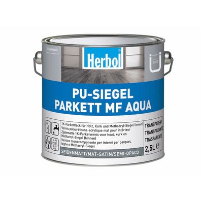 Herbol PU-Siegel Parkett MF Aqua 2,5 Liter farblos
