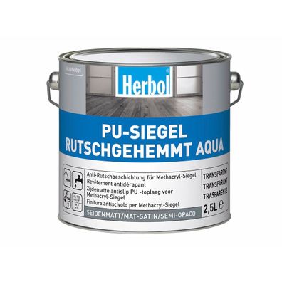 Herbol PU-Siegel Rutschgehemmt Aqua 2,5 Liter farblos