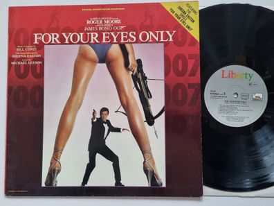 Bill Conti – For Your Eyes Only/ Soundtrack JAMES BOND Vinyl LP