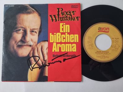 Roger Whittaker - Ein bißchen Aroma 7'' Vinyl Signiert MIT Autogramm