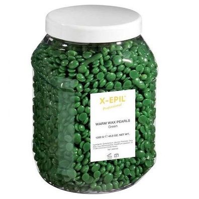 X-Epil Warmwachsperlen grün 1200 g