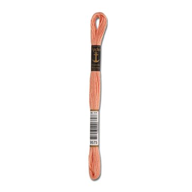 8m Anchor Stickgarn - Farbe 9575 - rotbraun mittel