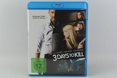 3 Days to Kill | Kevin Costner | Blu-ray | Film | Zustand gut