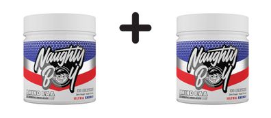 2 x Naughty Boy Amino EAA (345g) Ultra Energy