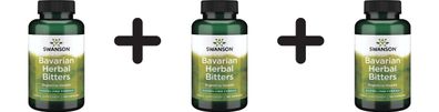 3 x Swanson Bavarian Herbal Bitters - 120 caps