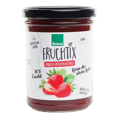 Fruchtix Erdbeer-Fruchtaufstrich BIO* 220g