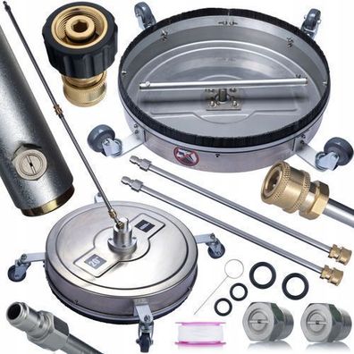 Rosfix Set Flächenreiniger 50 cm 275 bar – Ersatz für Karcher HD, HDS