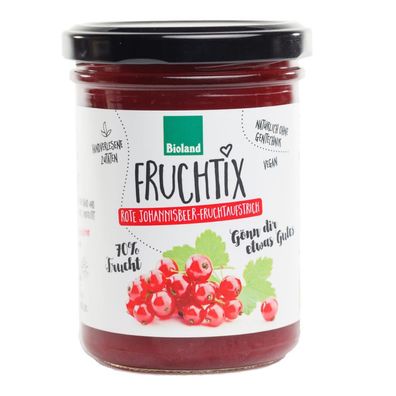 Fruchtix rote Johannisbeere-Fruchtaufstrich BIO* 220g