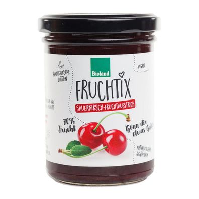 Fruchtix Sauerkirsch-Fruchtaufstrich BIO* 220g